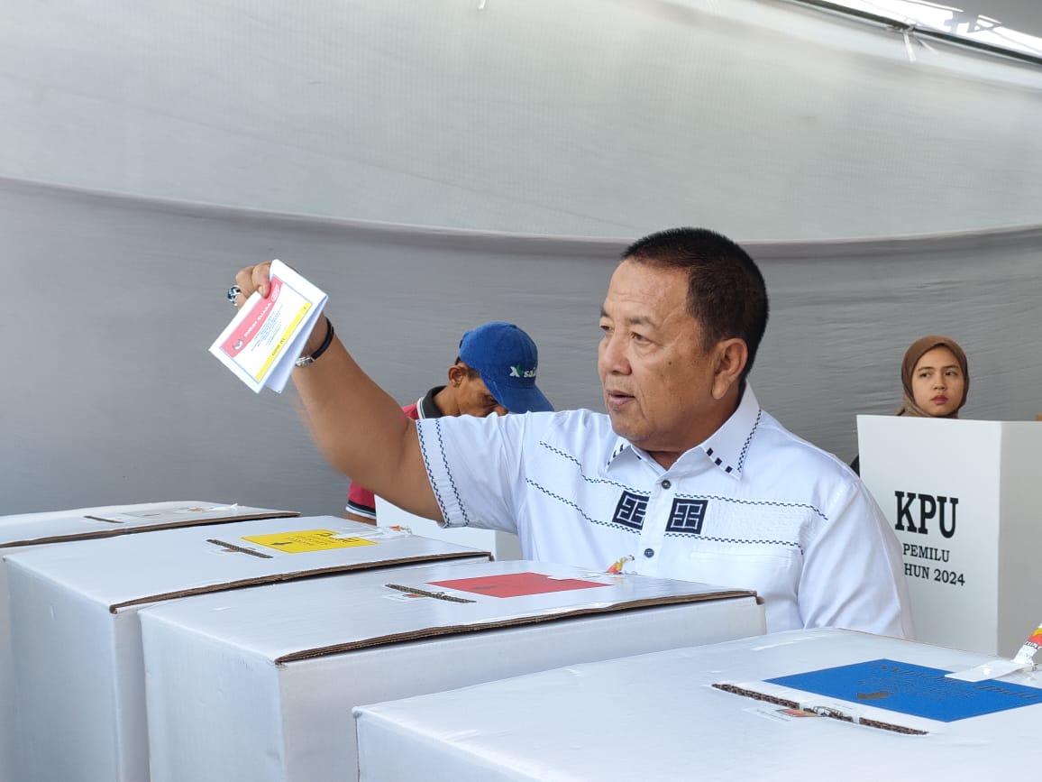 Usai Nyoblos, Ini Pesan Gubernur Lampung Arinal Djunaidi