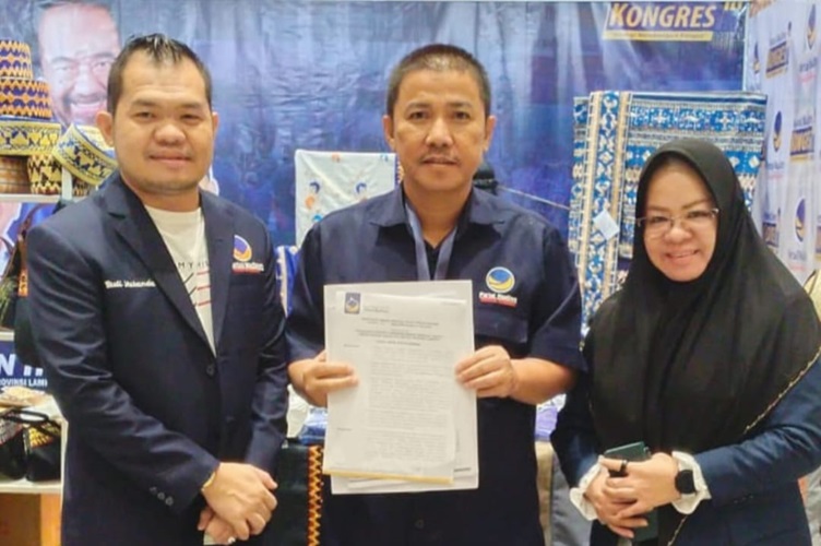 Budi Yuhanda Jabat Ketua NasDem Mesuji