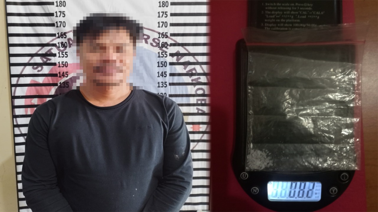 Warga Bandar Lampung Ditangkap Polres Tulang Bawang, Kedapatan Simpan Narkoba di Kotak Rokok Miliknya
