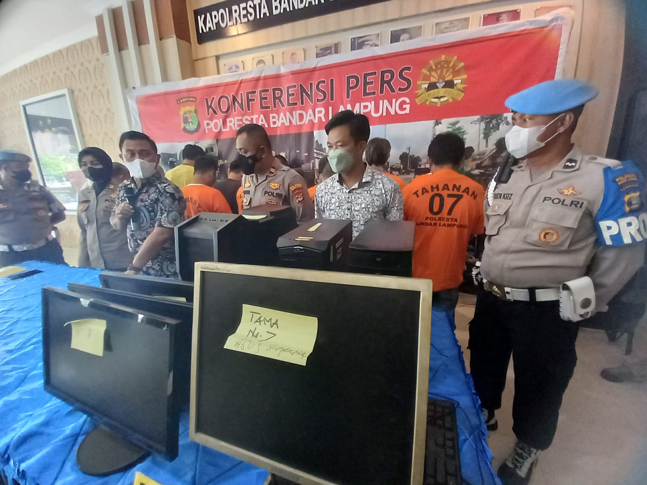 Sepanjang Bulan Agustus Kemarin, Ada 20 Tersangka Kasus Judi Diamankan Polisi