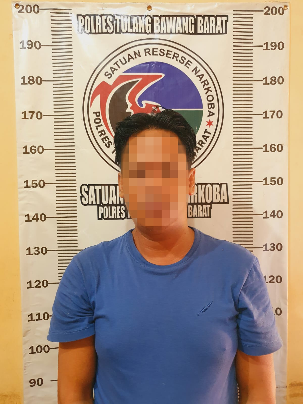 Amankan Bandar Narkoba, Polisi Gerebek Kontrakan di Lambu Kibang, Tubaba Lampung