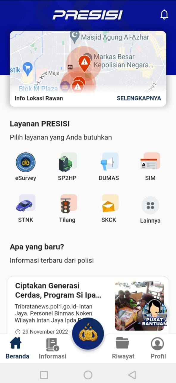 Begini Menggunakan Aplikasi Polri Super Apps Presisi