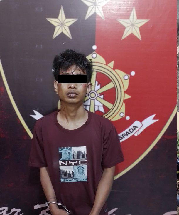 Gagal Maling! Motor tak Dapat, Mahasiswa Asal Lampung Selatan Dapat Bogem Mentah Dari Warga