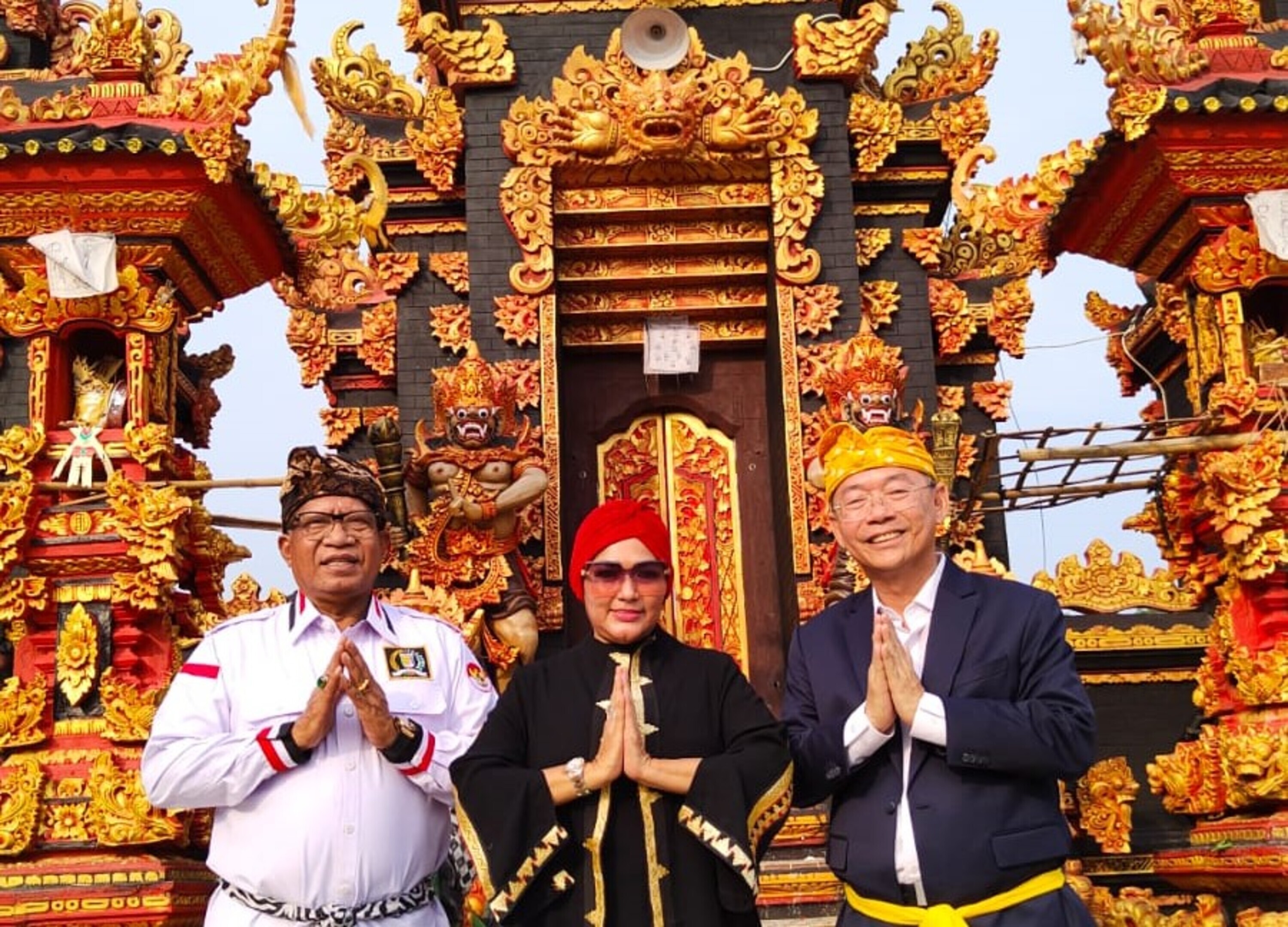 Pengusaha Nasional asal Lampung Gagas Dewi Lipung, Tokoh Bali Beri Dukungan