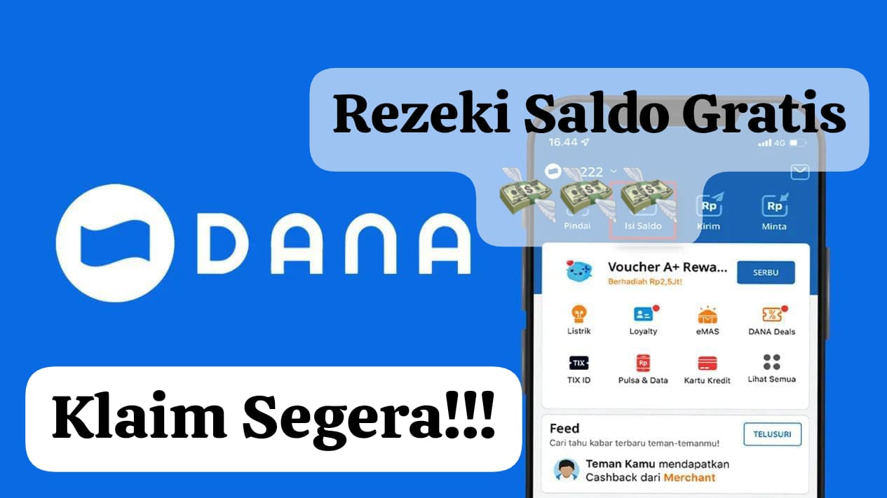 Klaim Rezeki Link DANA Kaget Kamis 13 Februari 2025, Rebut Kesempatan Saldo Gratis Rp 200 Ribu Terbatas