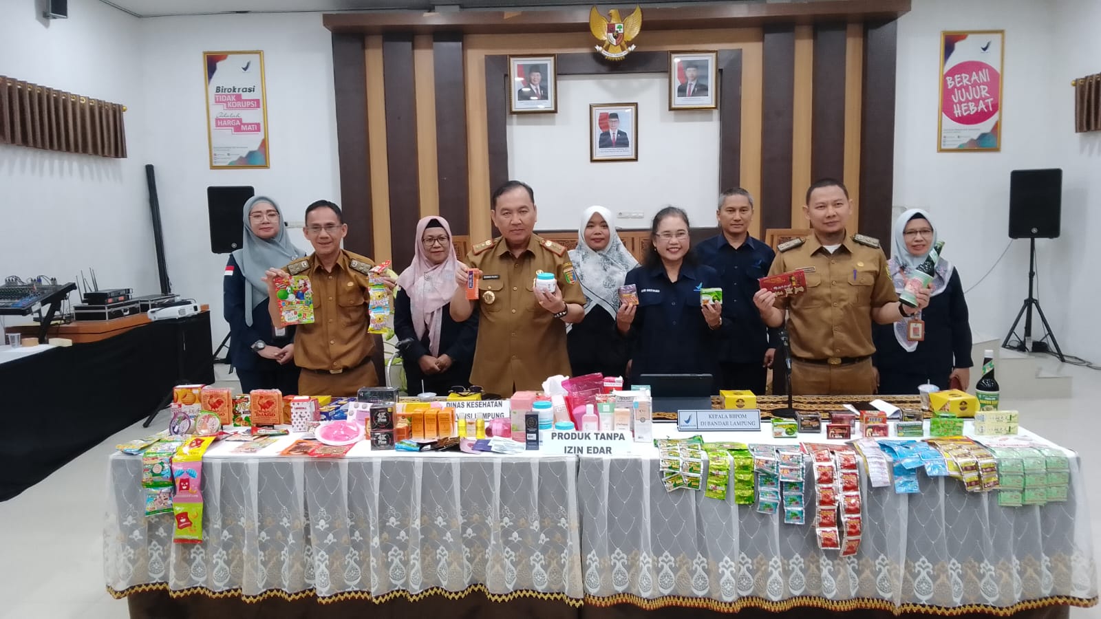 Skincare Berbahaya Dominasi Temuan Sidak BPOM Bandar Lampung Tahun 2024