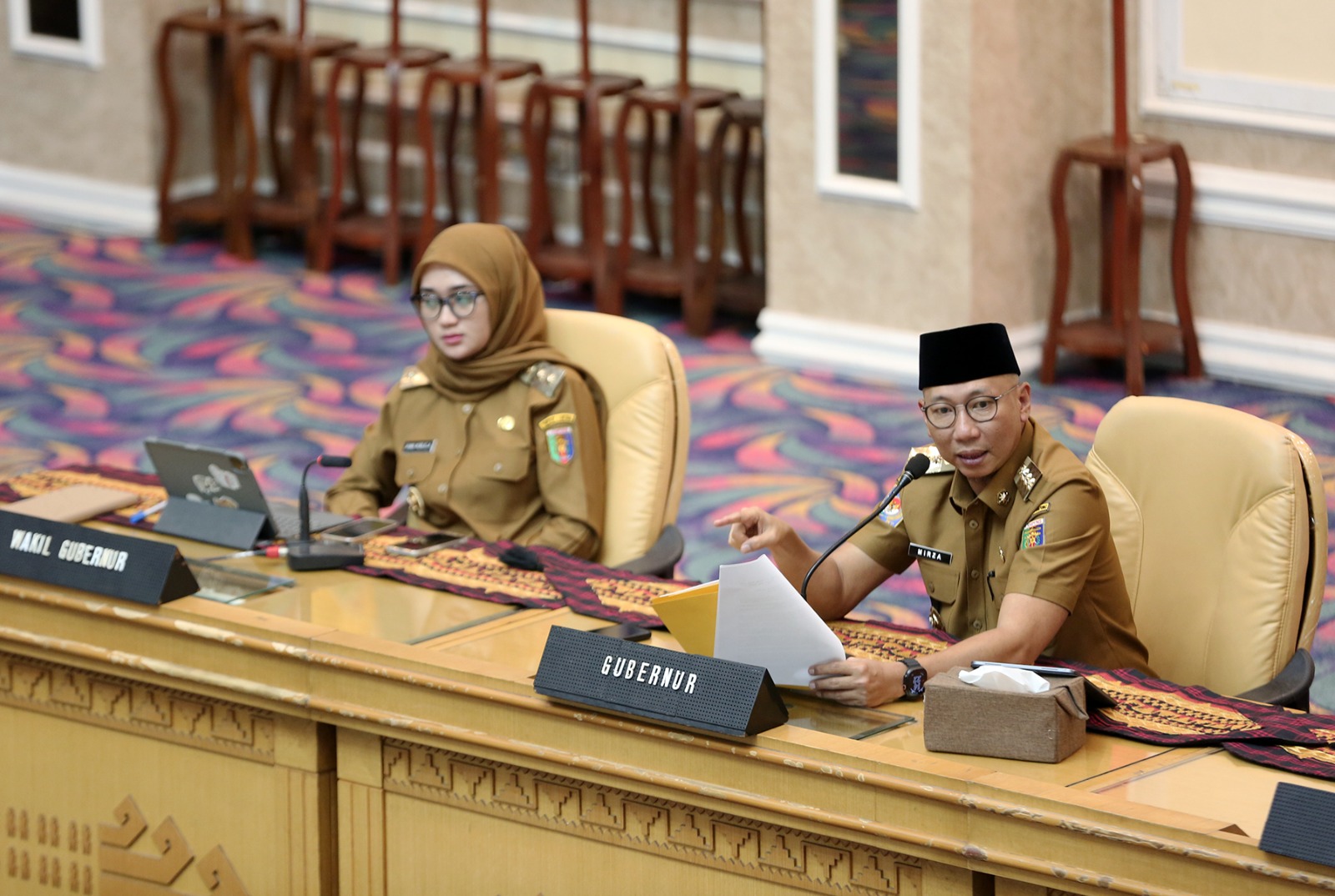 Gubernur Mirza Minta Kepala OPD Identifikasi Program dan Kegiatan Sesuai Program Kerjanya