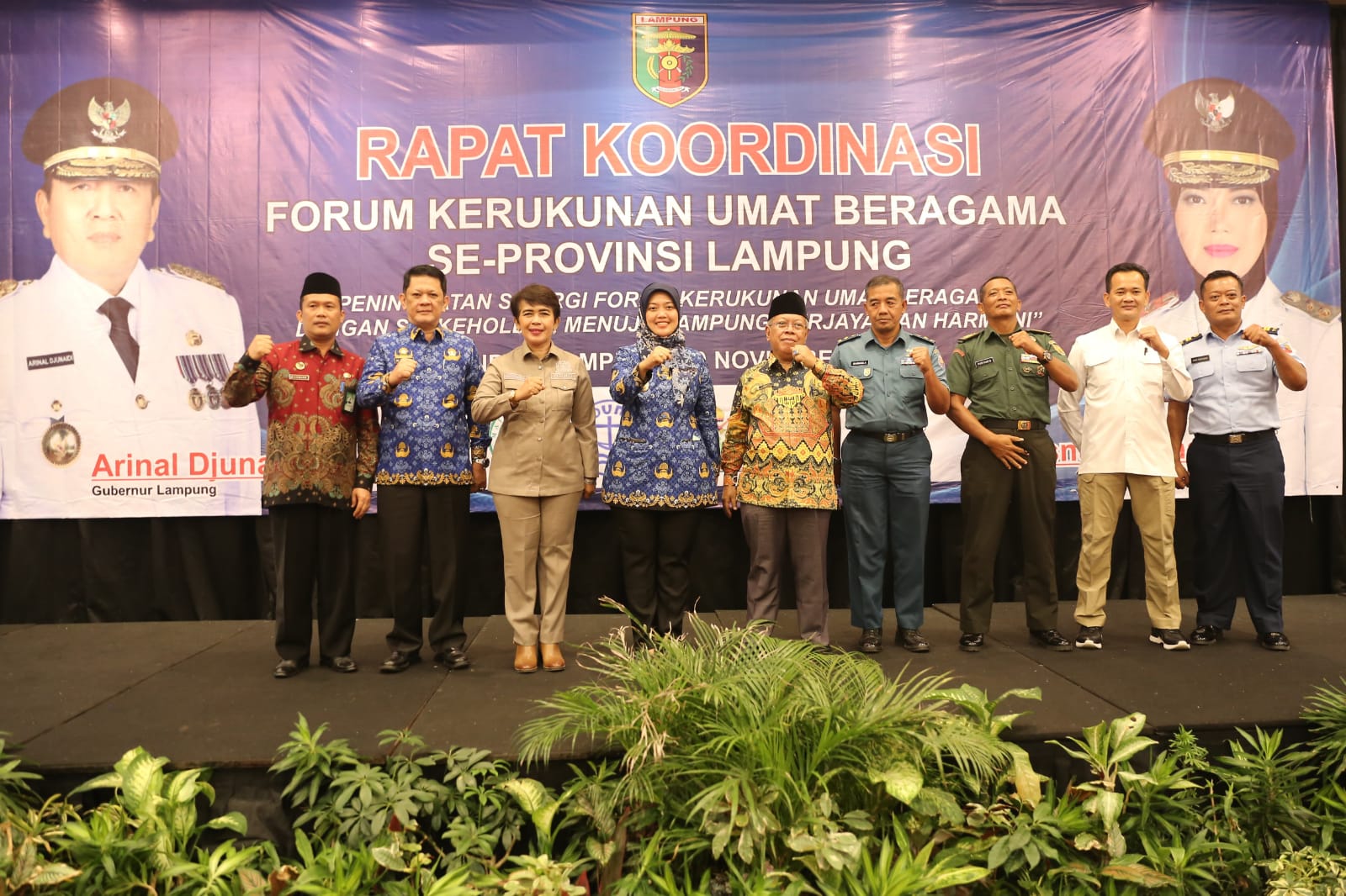 Indeks Kerukunan Umat Beragama Lampung Meningkat, Ini Respon Wagub Chusnunia
