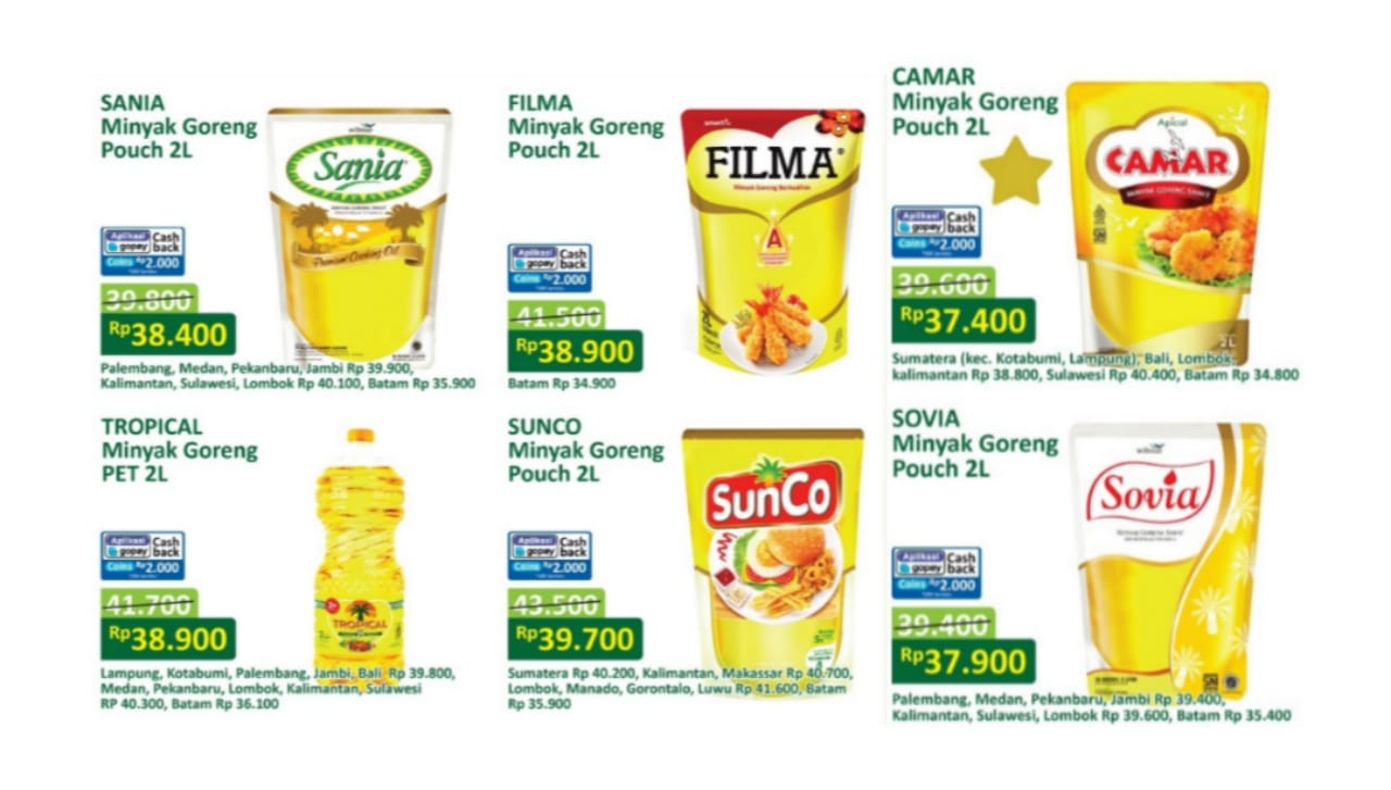 Hanya Hari Ini! Promo Belanja Murah Minyak Goreng di Alfamart, Cek Harganya