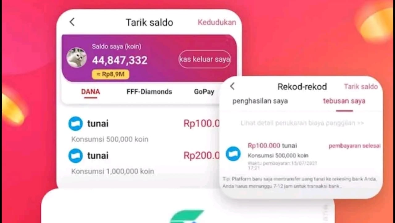 Cairkan Saldo DANA Gratis Modal Rebahan Dengan Scroll di Aplikasi Cashzine