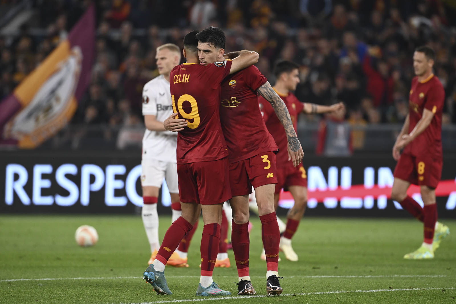 Hasil AS Roma vs Bayer Leverkusen: Gol Tunggal Edoardo Bove Bawa I Lupi Menang