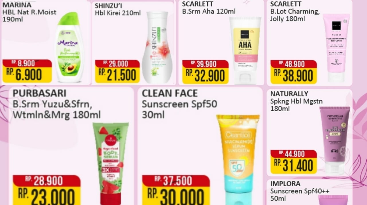 Promo Body Lotion di Alfamart, Dapatkan Penawaran Spesial di Hari Kartini Untuk Harga Lebih Hemat