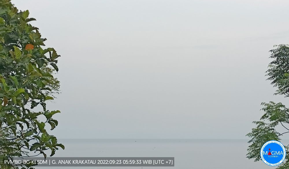 Kondisi Gunung Anak Krakatau : 3 Kali Alami Gempa pada Jumat 23 September 2022