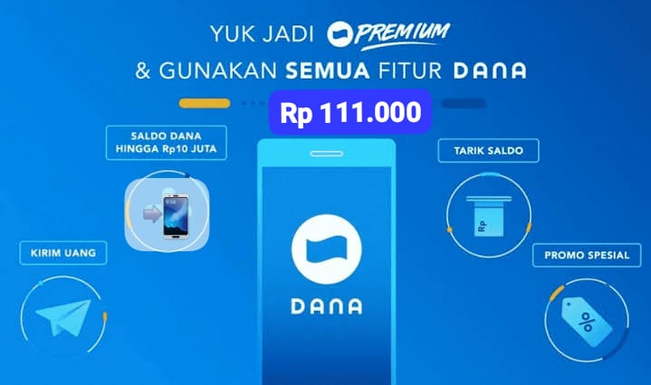 Ayo Cairkan, Saldo DANA Gratis Rp 111 Ribu Lewat Fitur Premium Dompet Digital Kamu Sekarang