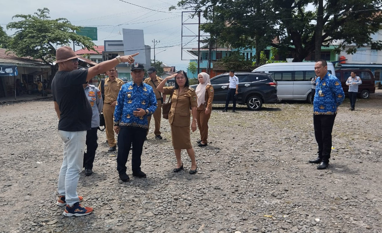 Tim Provinsi Tinjauan Lapangan, Terminal Tipe B Kota Agung Tanggamus Lampung Bakal Dibangun