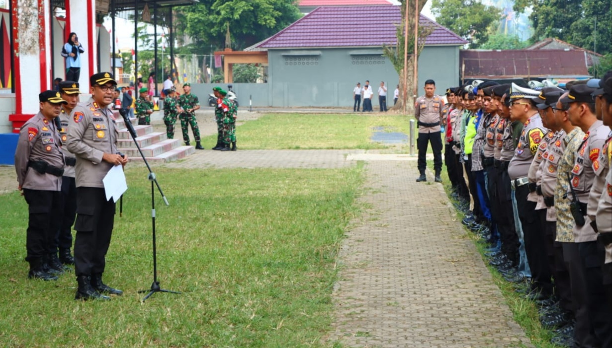 Kapolres Tanggamus Lampung Beri Instruksi Khusus Terkait Pengamanan Kunker Presiden Joko Widodo