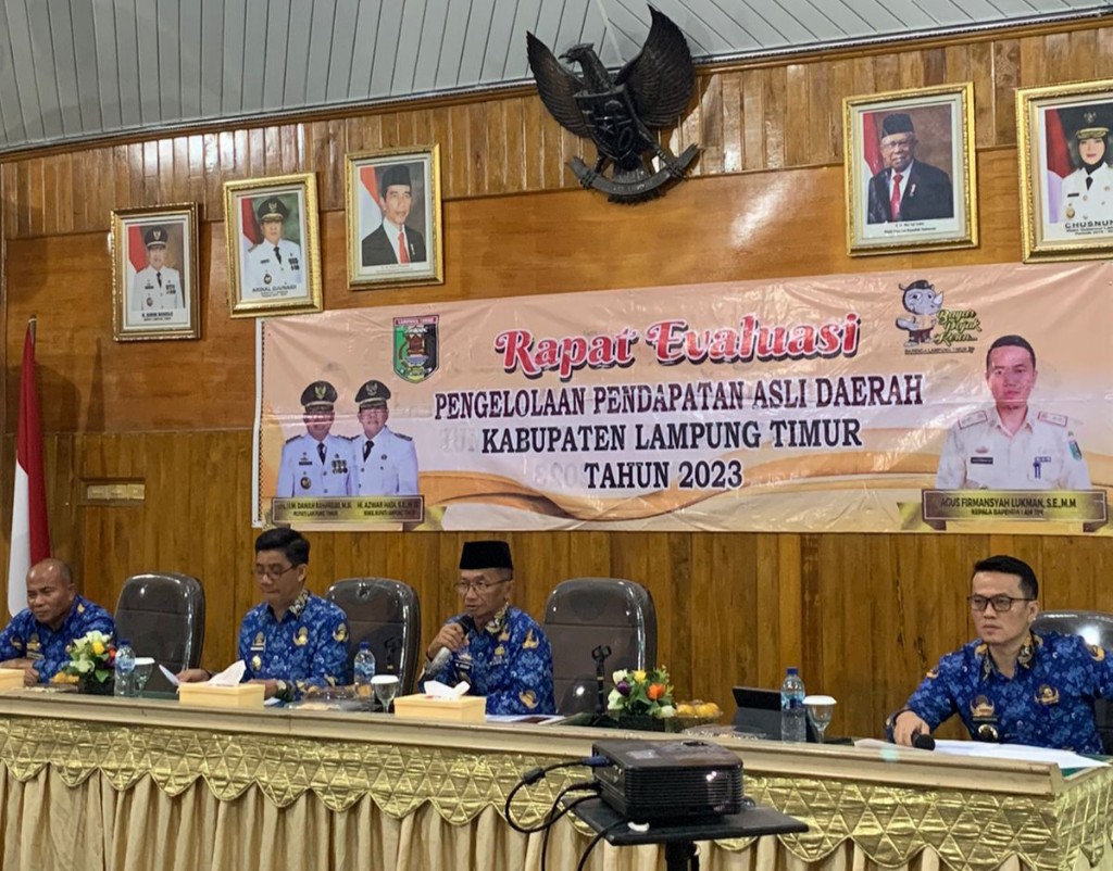 Kejar Target PAD, Begini Perintah Sekab Lampung Timur Kepada OPD dan Camat