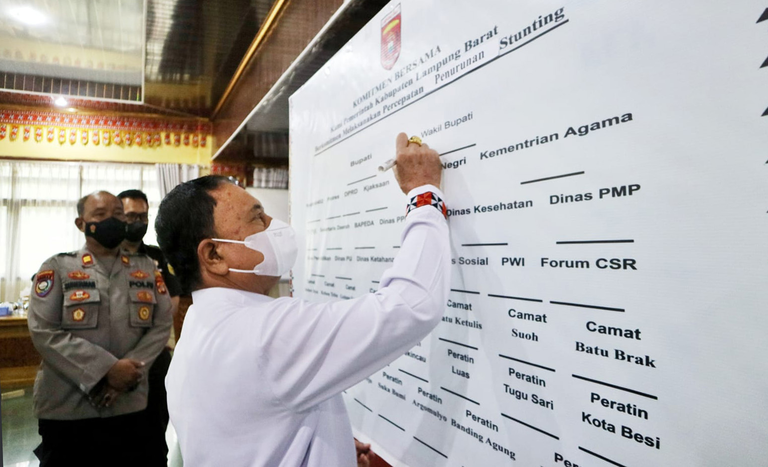 Percepat Penanganan Stunting 12 Pekon di Lampung Barat