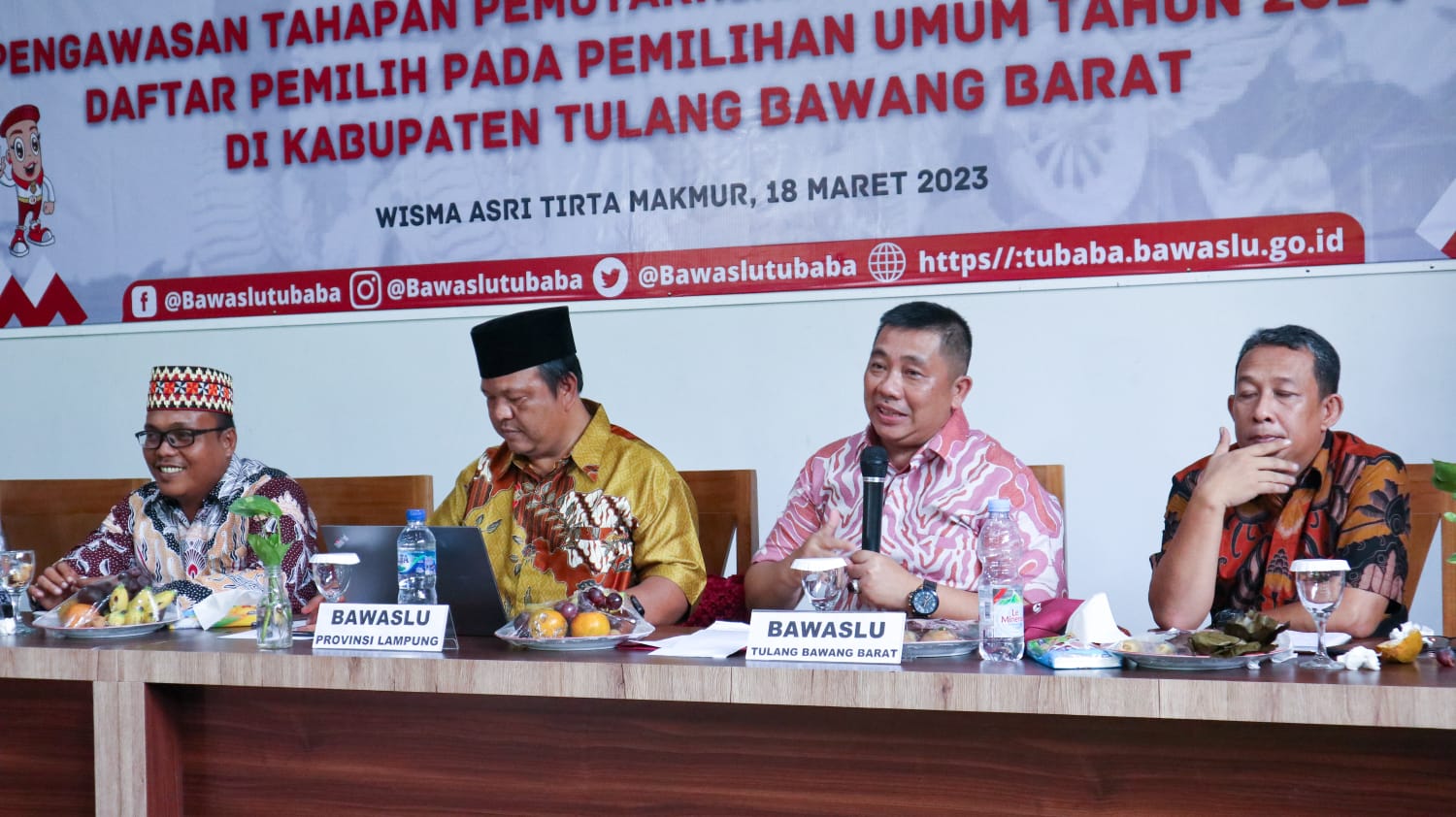 Bawaslu Tubaba Temukan 83.670 Pemilih TMS