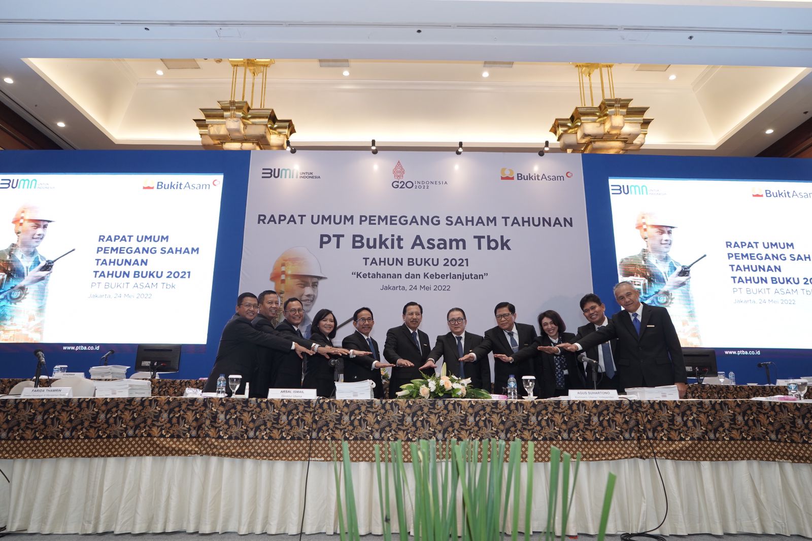 Bagi Dividen 100 Persen Laba Bersih, PTBA Tebar Rp7,9 Triliun