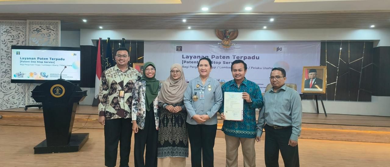 Patut Diperhitungkan, Dosen Teknokrat Raih Sertifikat Panten Ini