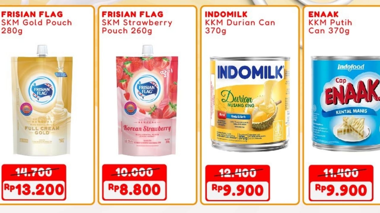 Promo Alfamart Hari Ini, Cek Katalog Produk Krimer dan Kental Manis