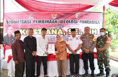 Sekretaris Komisi IV DPRD Lampung Ajak Masyarakat Pegang Teguh Pancasila