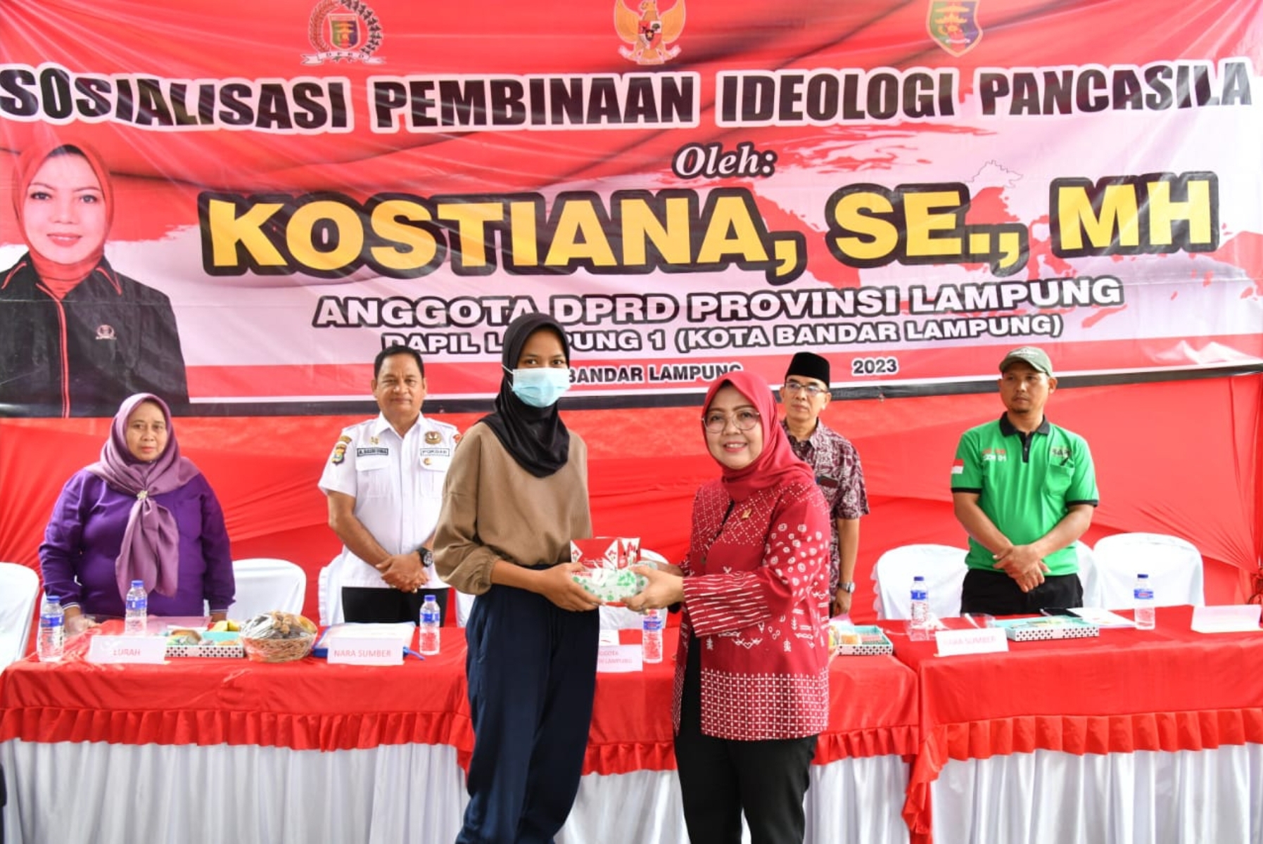 Sekretaris Komisi IV DPRD Lampung Kuatkan Nilai-nilai Pancasila