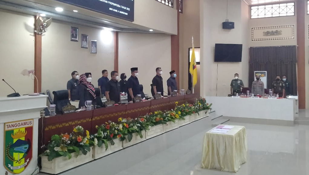 Pendapatan APBD Perubahan 2022 Tanggamus Berkurang Rp 6,37 Miliar