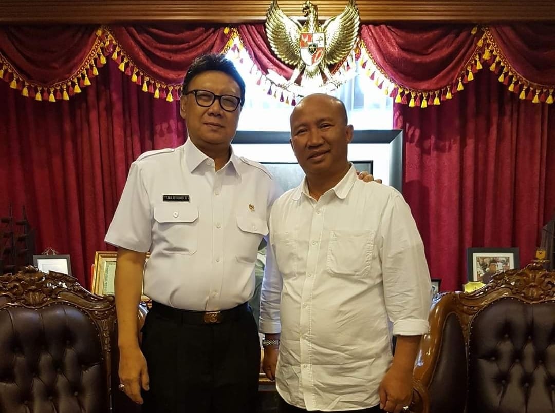 Mukhlis Basri Takziah ke Rumah Duka, Sebut Tjahjo Kumolo Orang Baik