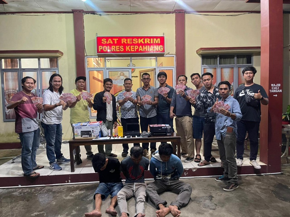 Uang Palsu Beredar, Sehari Cetak 120 Lembar