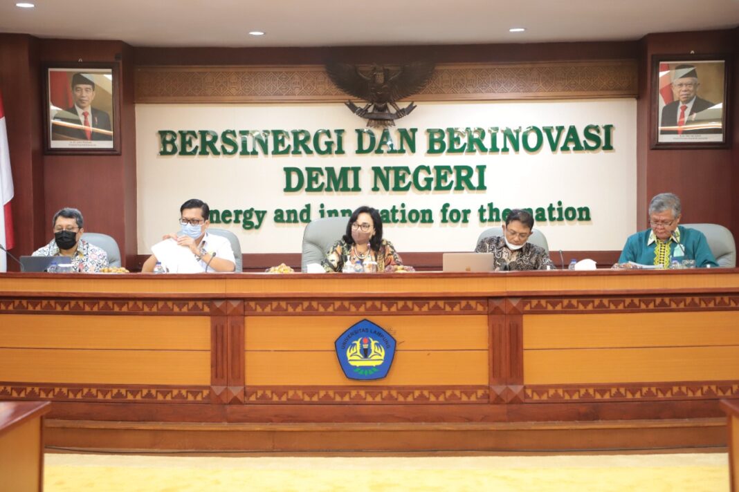 Bangun Kepercayaan Publik Pasca OTT, Unila Gelar Rakor Bersama Dewas BLU