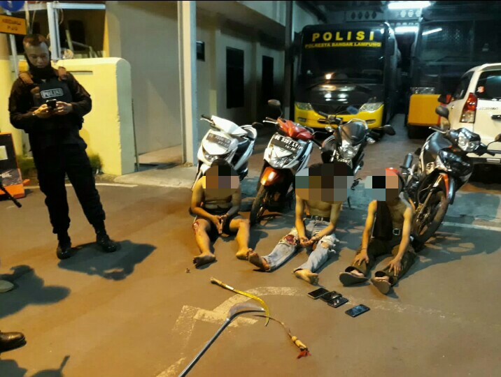 Sok Hebat! Pelajar SMK di Bandarlampung Ini Ciut Ketika Diamankan Polisi
