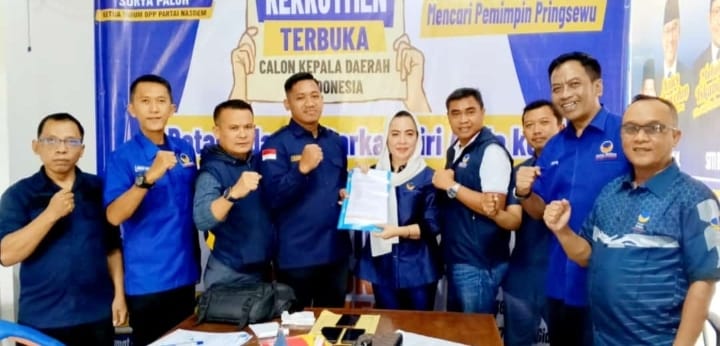 Tentukan Bacalonkada Pringsewu, Nasdem Pakai 9 Lembaga Survei
