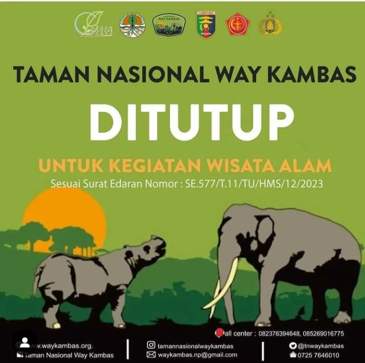 Wisata TNWK Ditutup, Ini Penyebabnya