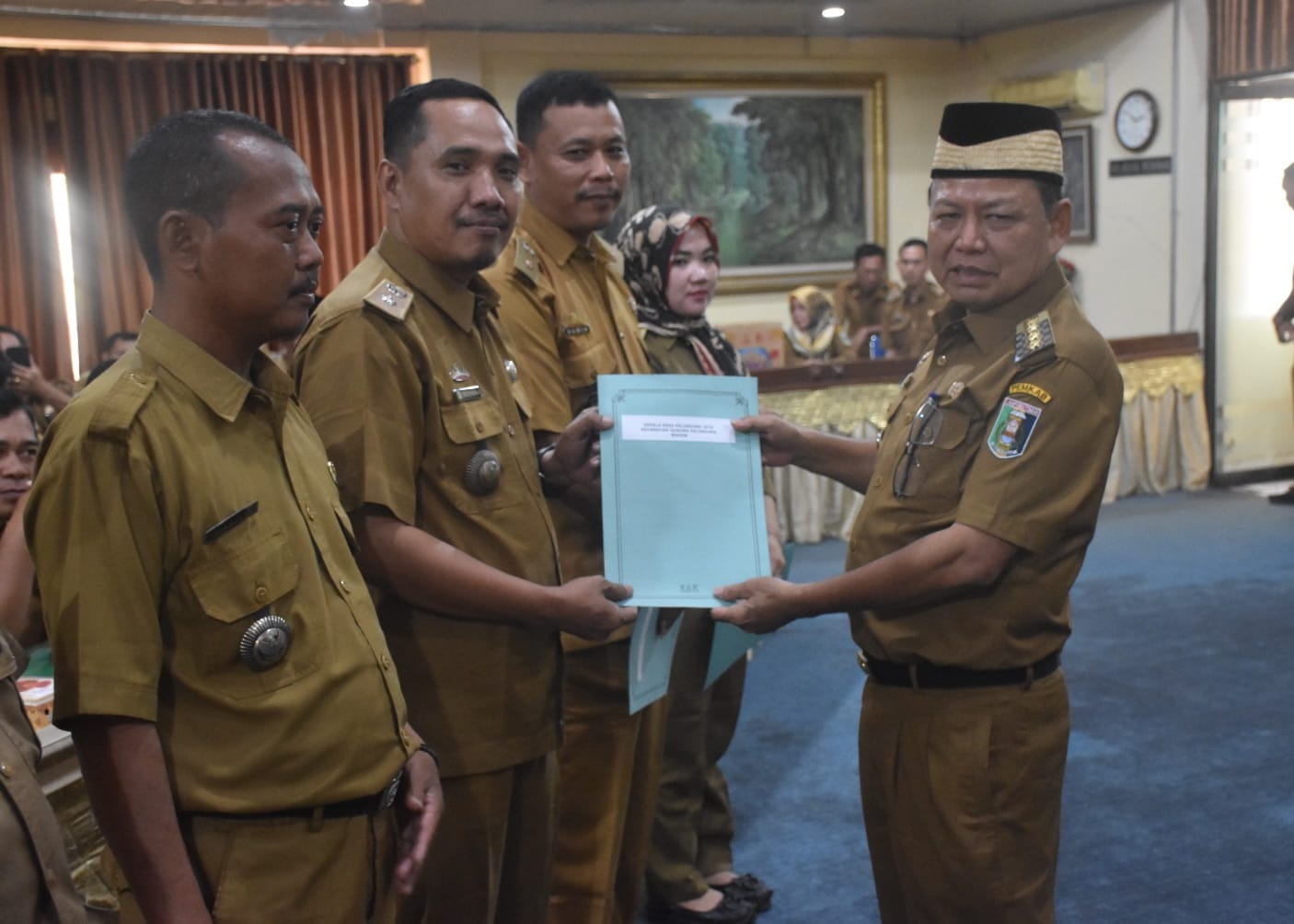 Maju Pilkades, 78 Kepala Desa Lampung Timur Terima Surat Keterangan AMJ