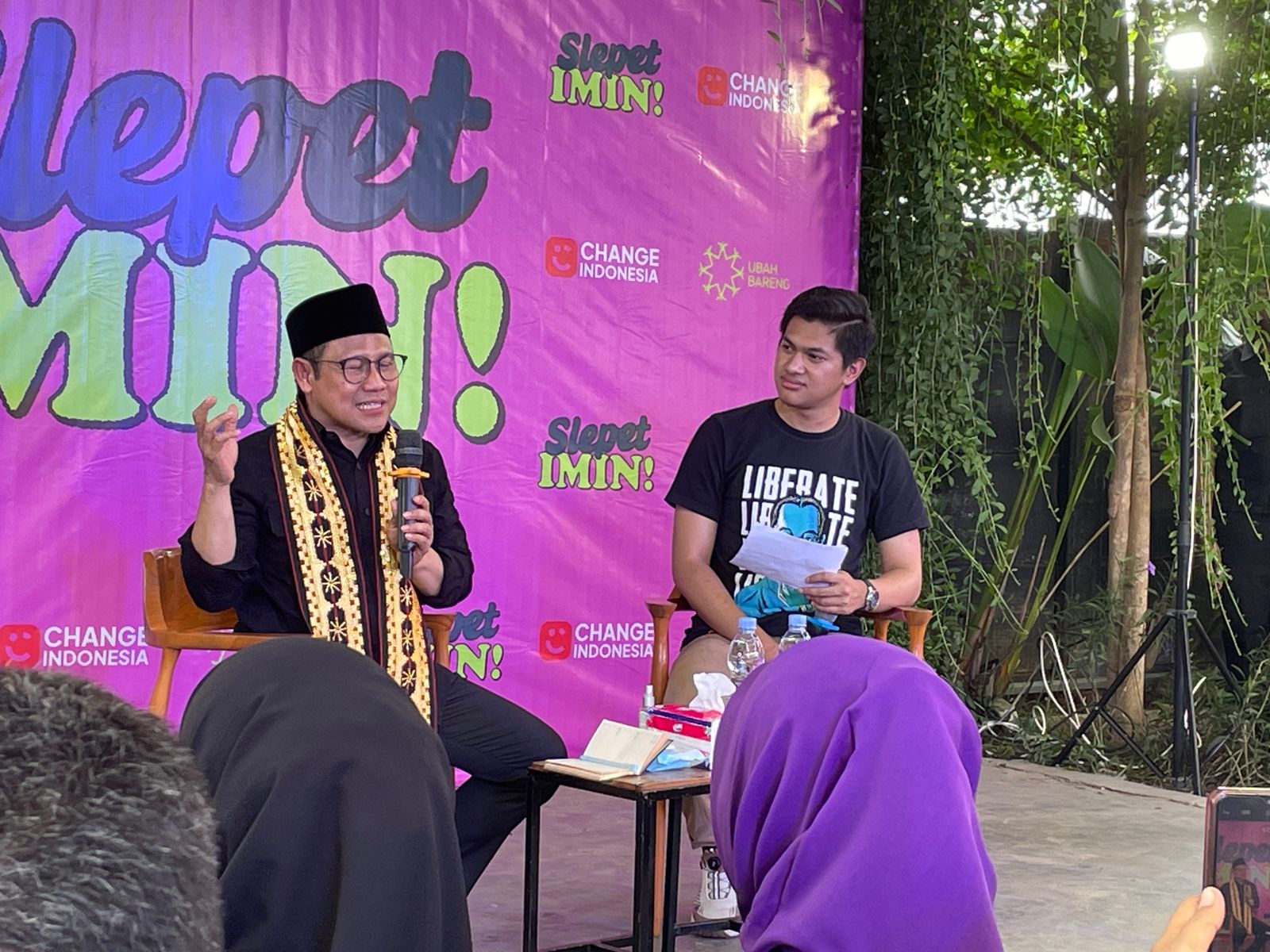 Gus Imin Gaungkan Perubahan di Acara Slepet Imin di Kota Metro, Ini yang Dibahas