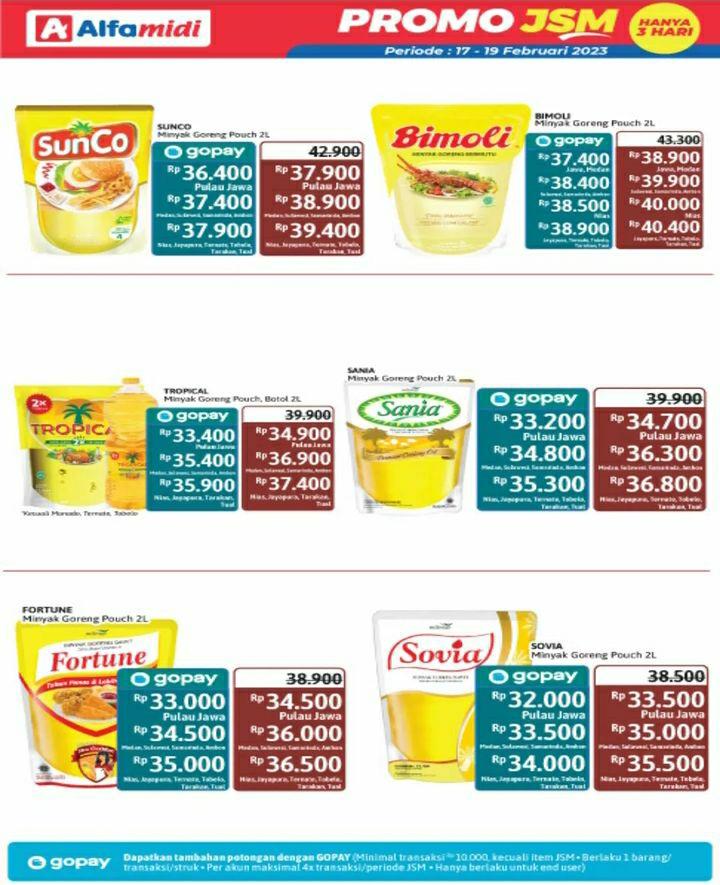 Cek Promo Belanja JSM Alfamidi, Pembayaran GoPay dan ShopeePay Periode Februari 2023
