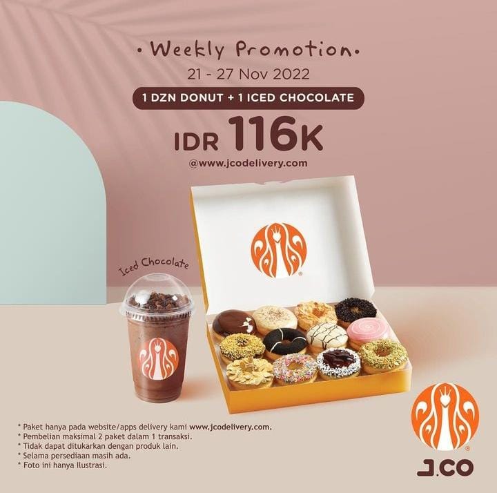 Promo JCO Donuts Hari Ini November 2022, Berlaku di Seluruh Gerai