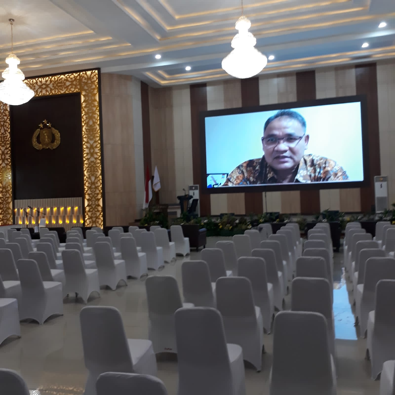 Pelantikan Pengcab JMSI Digelar di GSG Polda Lampung