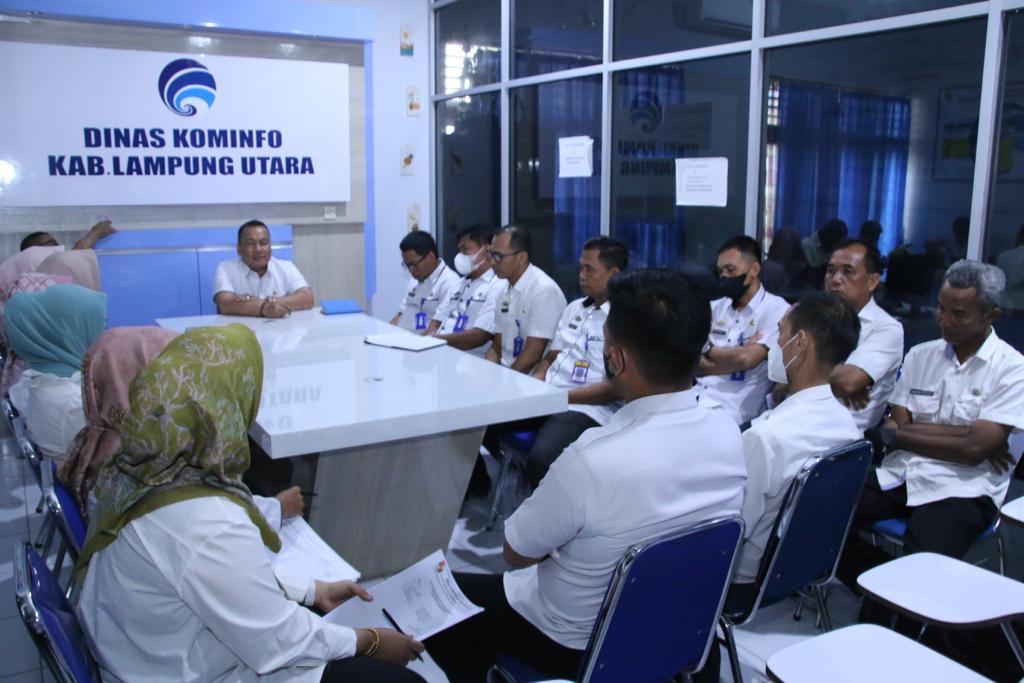Usai Sidak, Diskominfo Lampura Berbenah