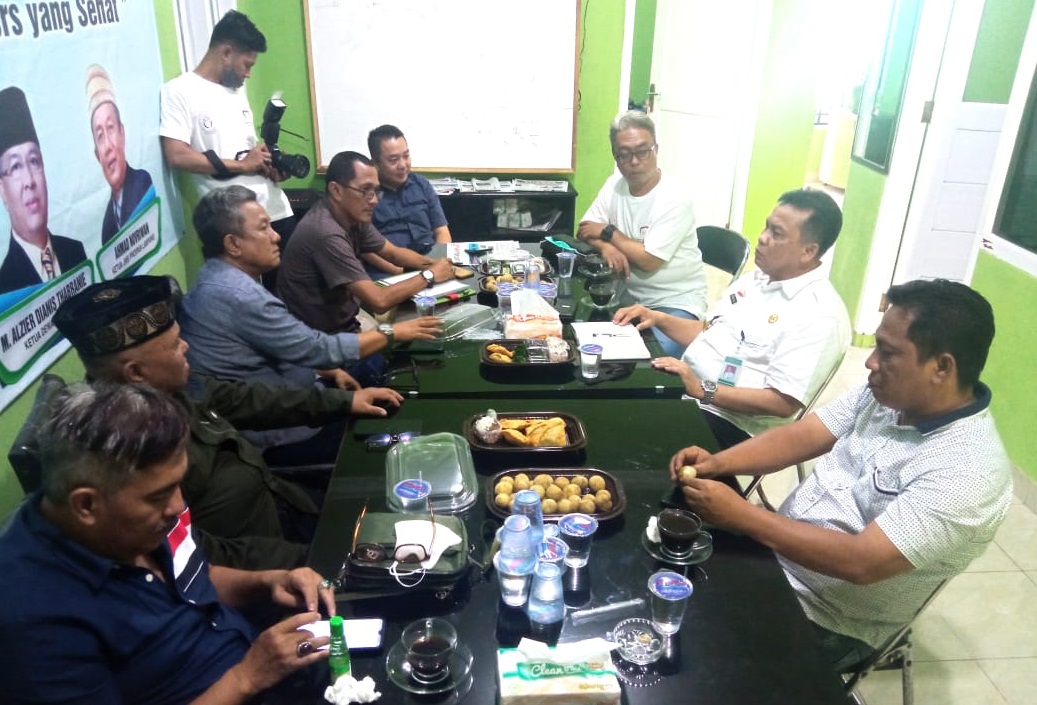 Direktur RSUDAM Sambangi JMSI, Siap Buka Lebar 'Pintu' Keterbukaan Informasi