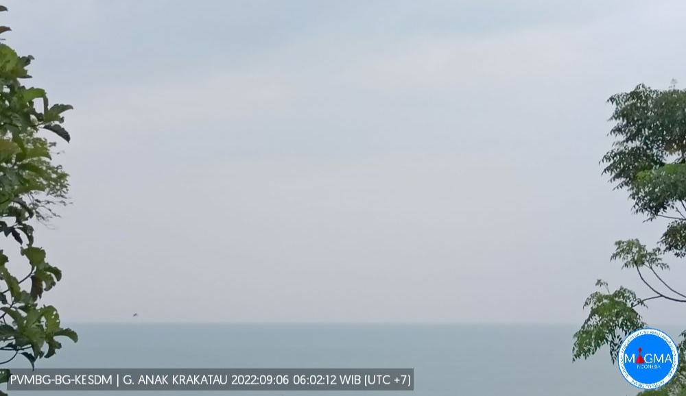 Kondisi Terkini Gunung Anak Krakatau : 2 Kali Alami Gempa pada Selasa 6 September 2022