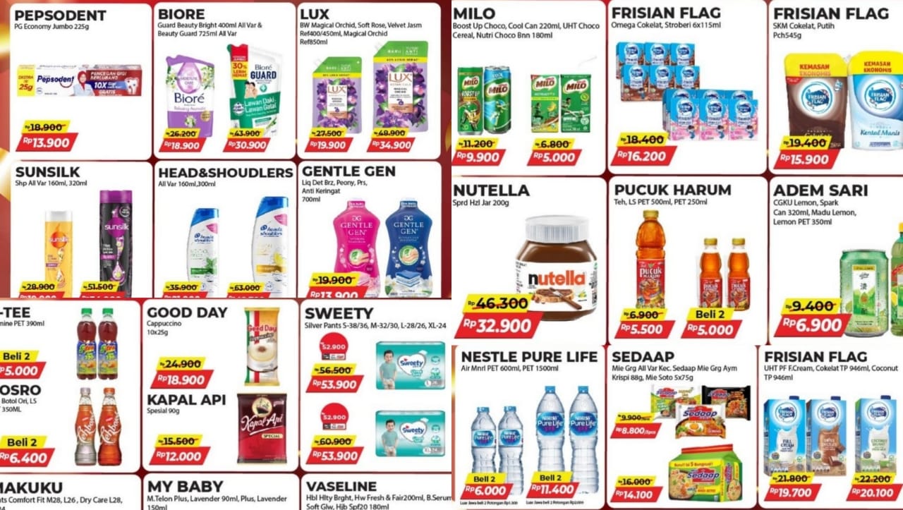 Promo Alfamart Dijamin Paling Murah Sejagat, Dapatkan Produk Favorit Dengan Harga Hemat!