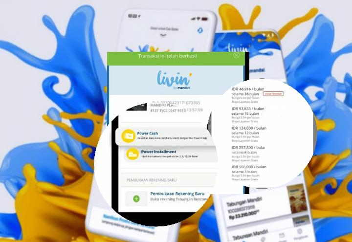 Pinjam Dana Hingga Rp100 Juta di Aplikasi Livin by Mandiri, Simak Cara Lengkap dengan Tenor Pinjaman dan Biaya