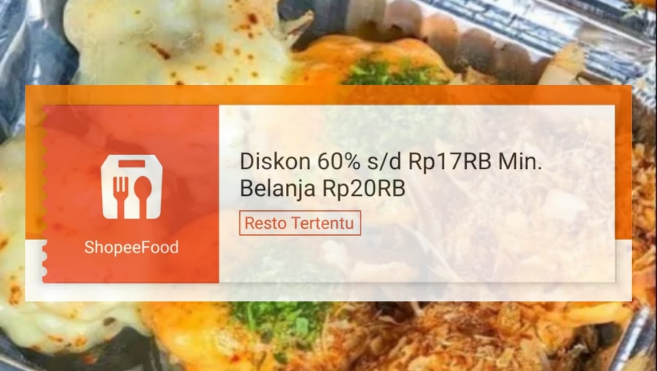 Promo ShopeeFood Hari Ini, Makan Siang Hemat Dengan Diskon 60 Persen, Klaim Vouchernya!