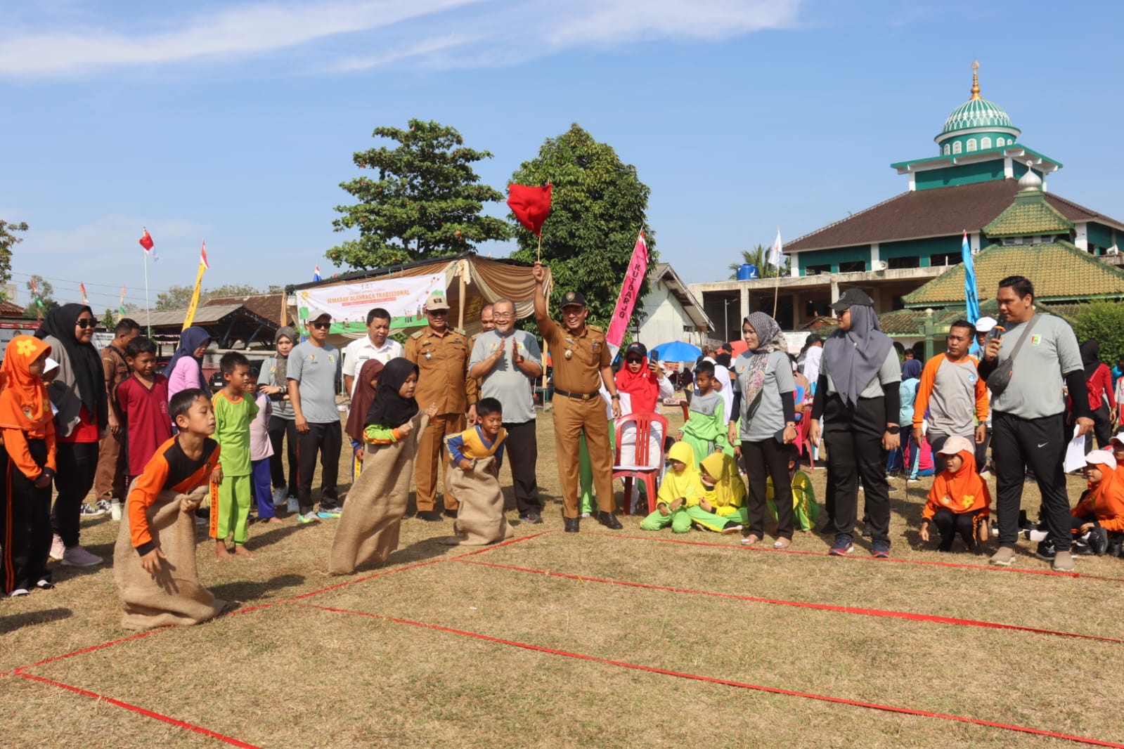 Kenalkan Permainan Tradisional, KORMI Gelar STO Tingkat SD Se-Pesawaran