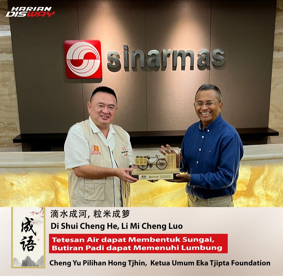 Cheng Yu Pilihan: Ketua Umum Eka Tipta Foundation Hong Tjhin, Di Shui Cheng He, Li Mi Cheng Luo