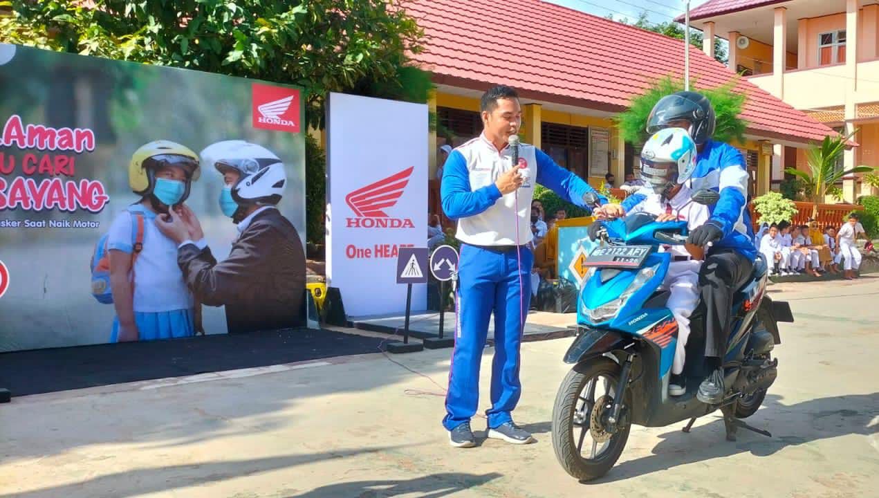 TDM Ajarkan Safety Riding Pada Siswa SD