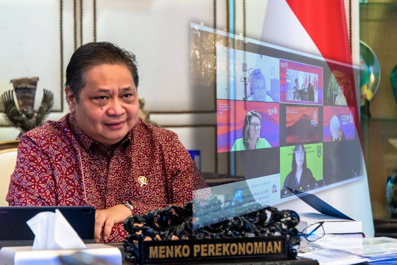Forum KTT W20, Menko Airlangga Serukan Recover Together and Recover Equally